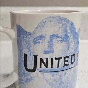 Starbucks United States Of America Mount Rushmore Mug, 16 oz. 2002
